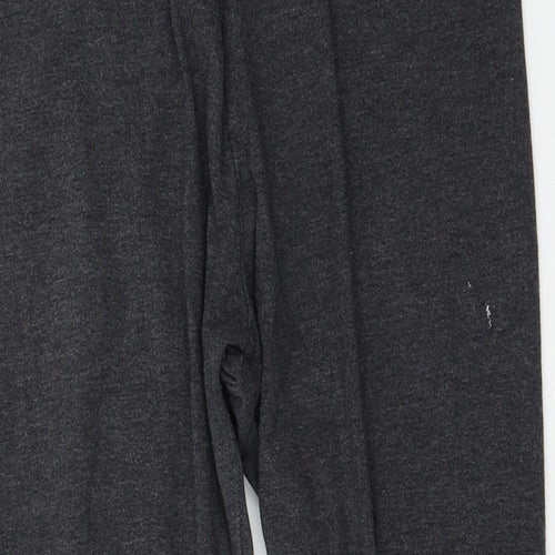 TU Womens Grey  Jersey Capri Leggings Size 16 L26 in