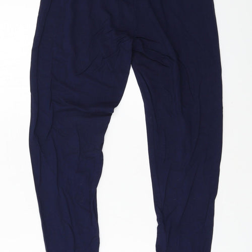 Marks and Spencer Womens Blue  Jersey Capri Leggings Size 12 L25 in