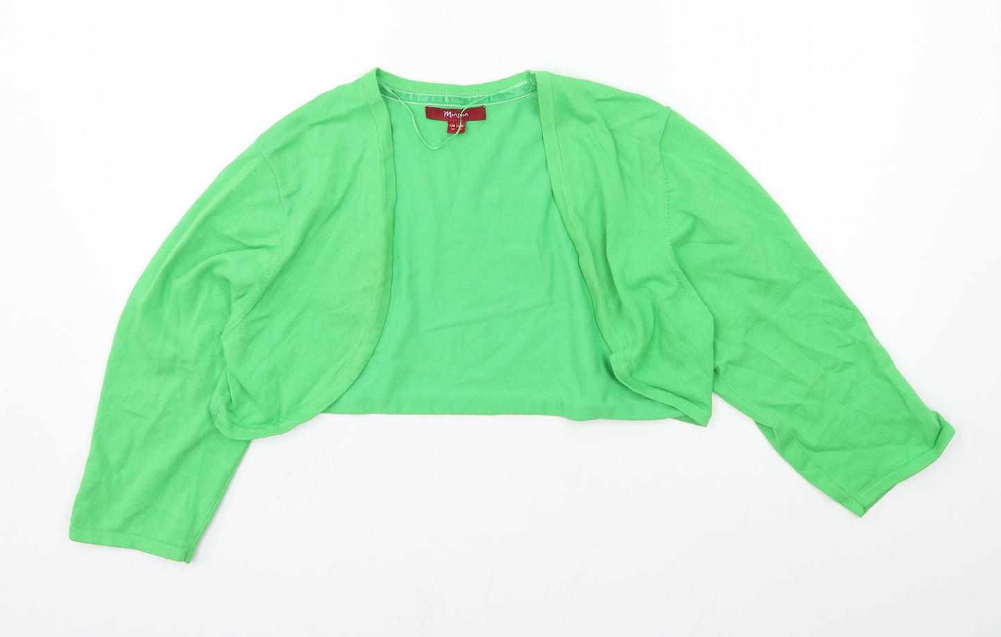 Monsoon Womens Green   Cardigan Jumper Size 18