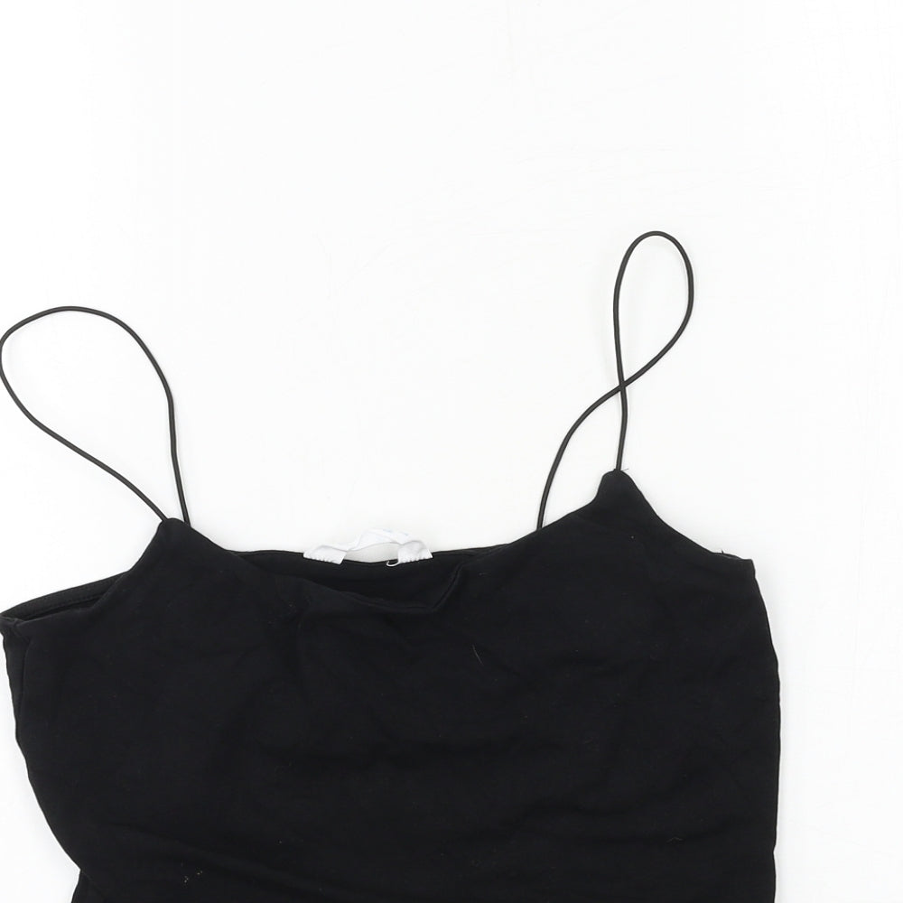 Primark Womens Black  Jersey Camisole Tank Size 6