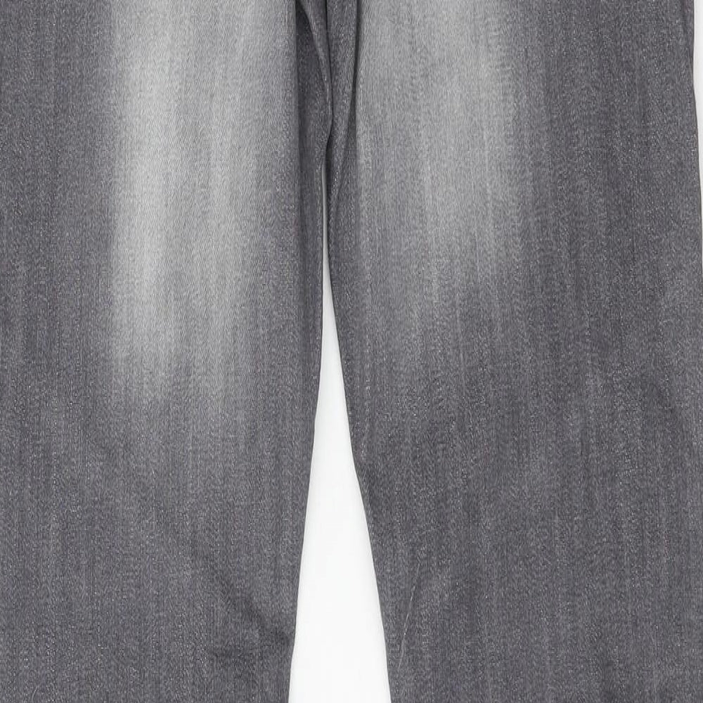 Arrested Development Mens Grey  Denim Straight Jeans Size 34 in L33 in