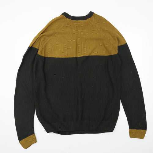 Matalan Mens Green  Knit Pullover Jumper Size L