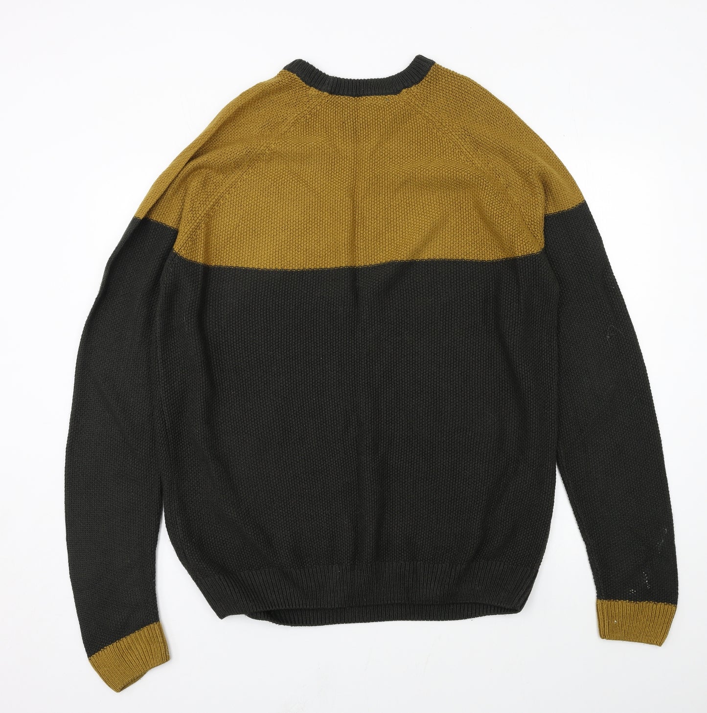 Matalan Mens Green  Knit Pullover Jumper Size L