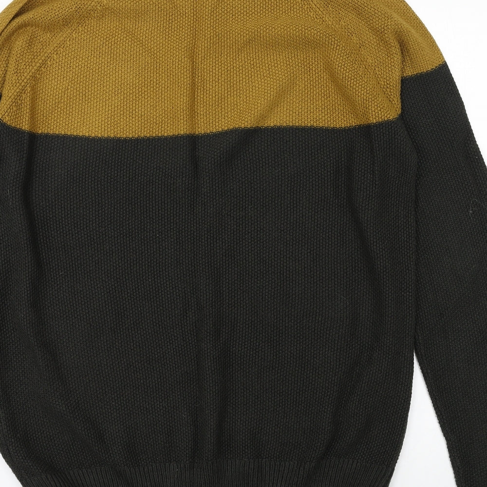 Matalan Mens Green  Knit Pullover Jumper Size L