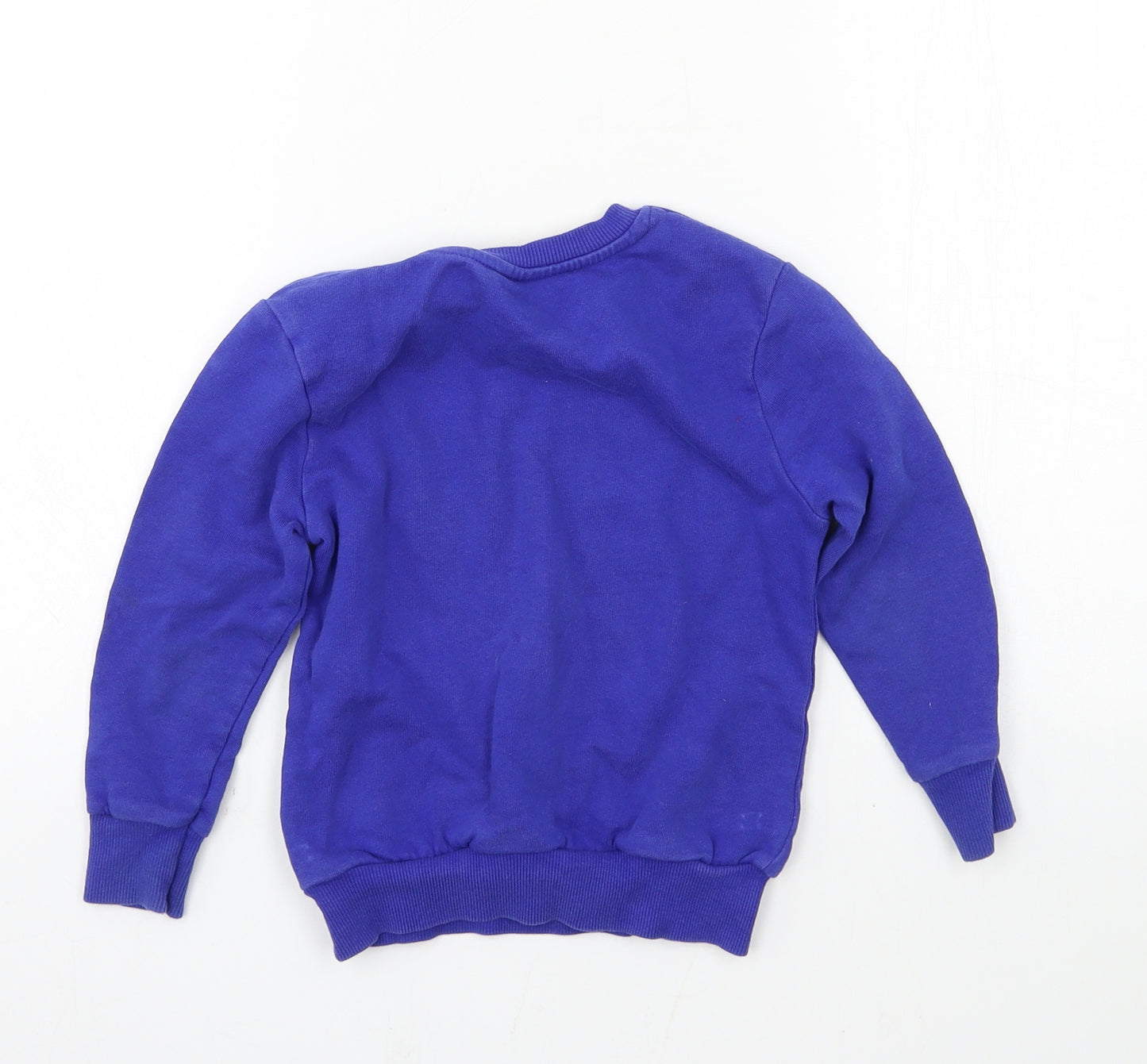George Boys Blue  Jersey Pullover Sweatshirt Size 3-4 Years  - Spiderman