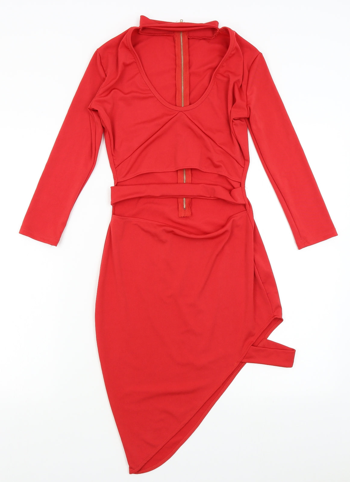 Preworn Womens Red   Bodycon  Size S