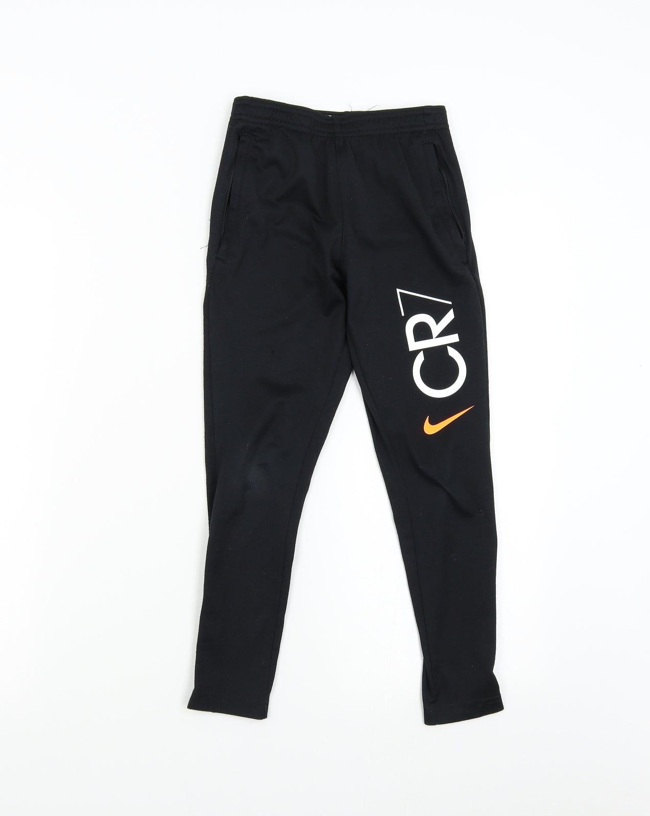 Nike Girls Black   Sweatpants Trousers Size 7-8 Years - Dri-Fit