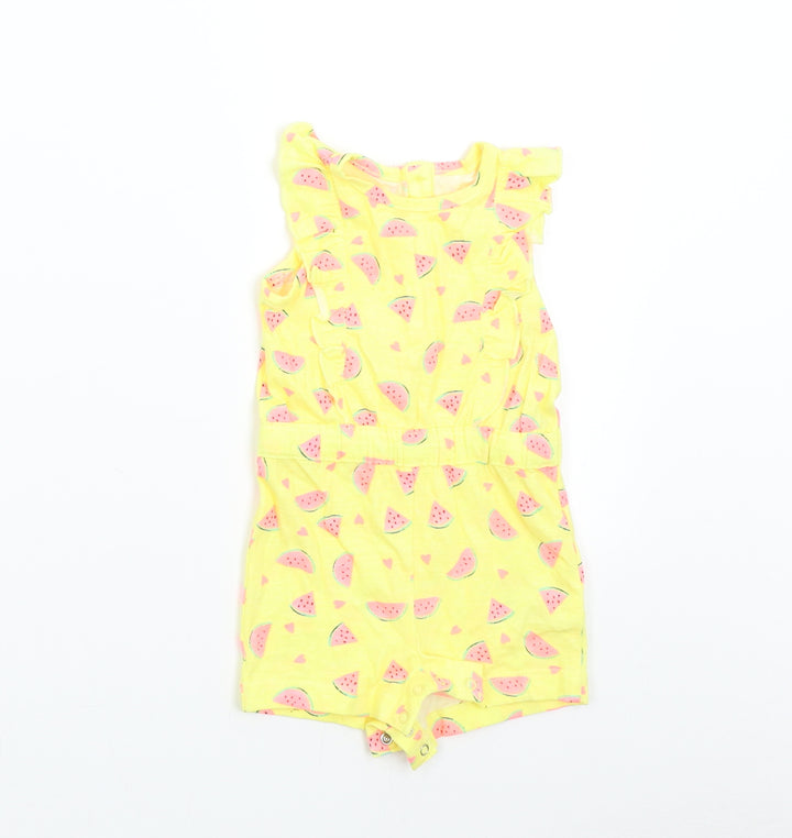 Primark Baby Yellow Romper One-Piece Size 0-3 Months