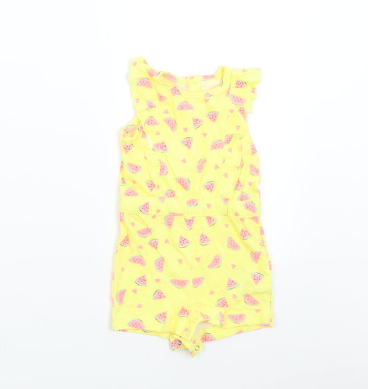 Primark Baby Yellow   Romper One-Piece Size 0-3 Months