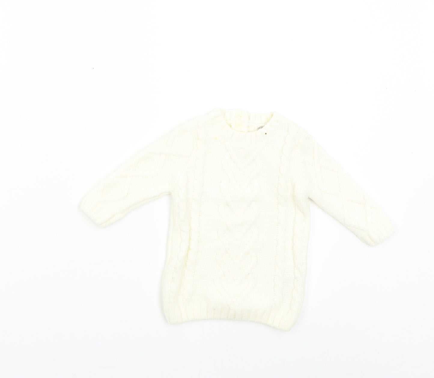 Primark Baby Ivory  Knit Pullover Jumper Size 3-6 Months