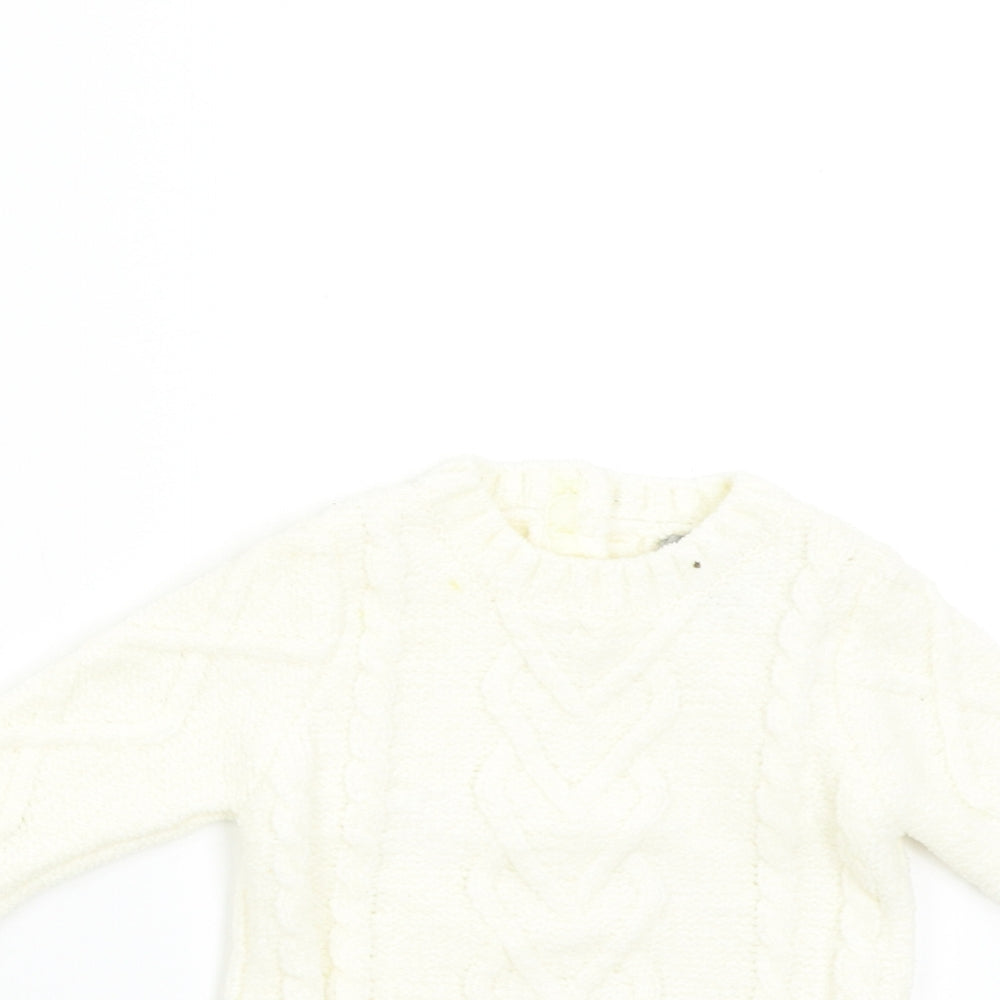 Primark Baby Ivory  Knit Pullover Jumper Size 3-6 Months
