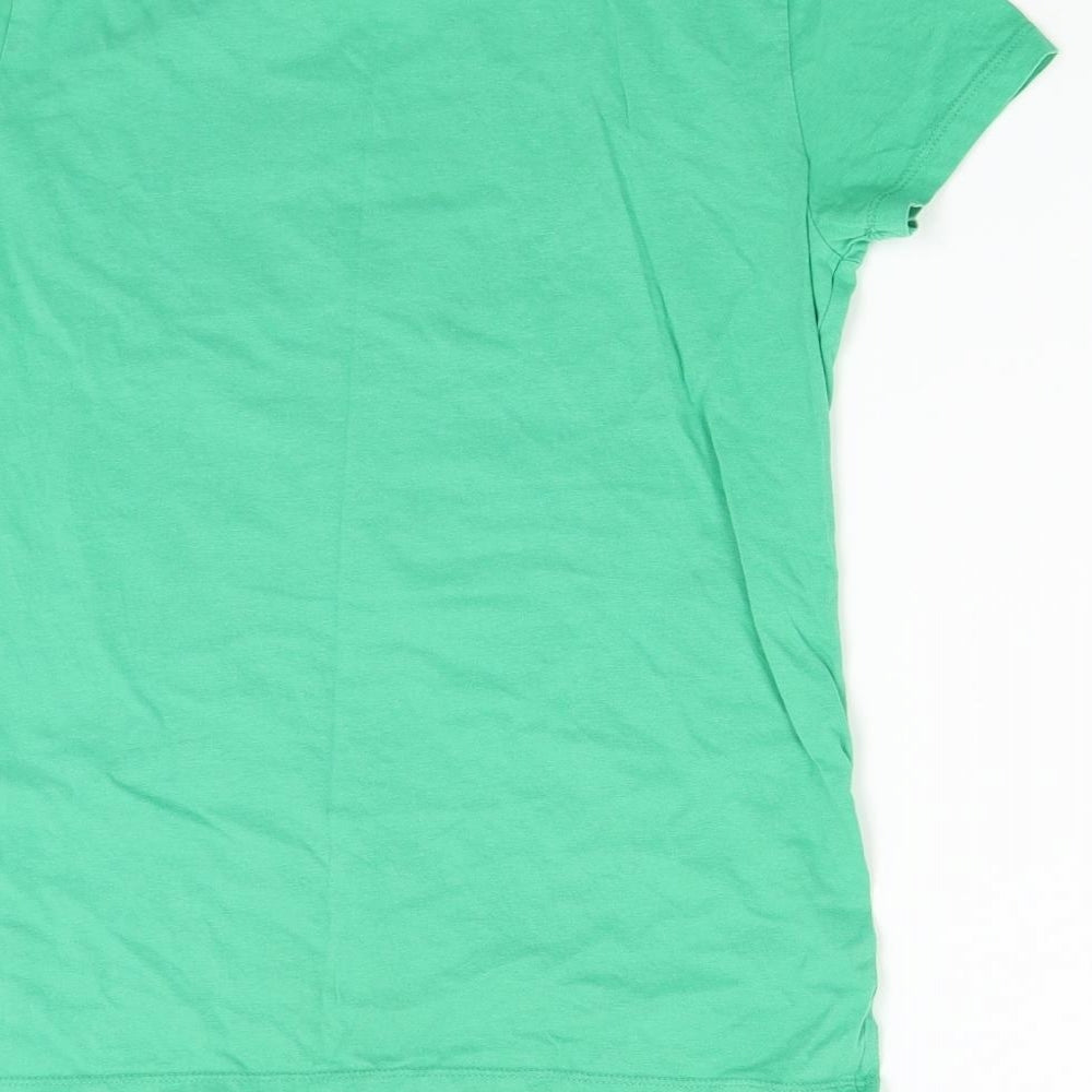 Primark Boys Green   Basic T-Shirt Size 11-12 Years  - Minecraft