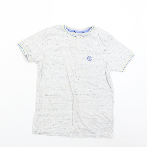 George Boys Grey   Basic T-Shirt Size 10-11 Years