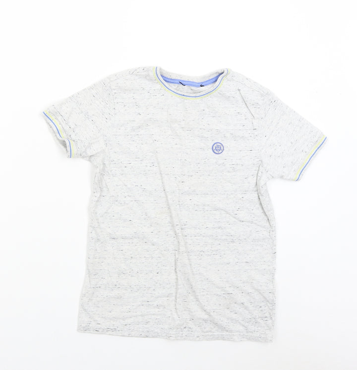 George Boys Grey   Basic T-Shirt Size 10-11 Years