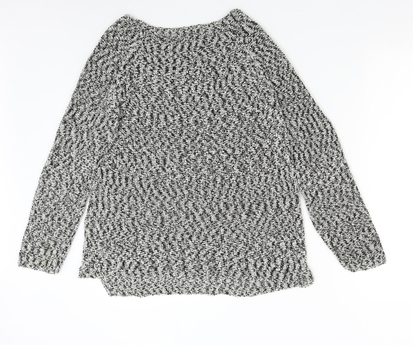 Phase Eight Womens Grey  Knit Pullover Jumper Size 14