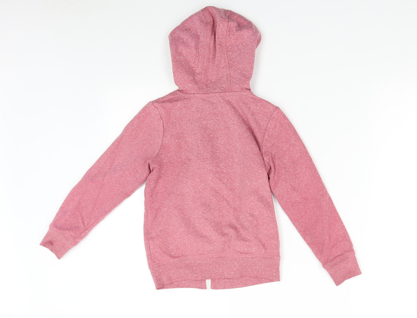 George Girls Pink   Full Zip Hoodie Size 6-7 Years