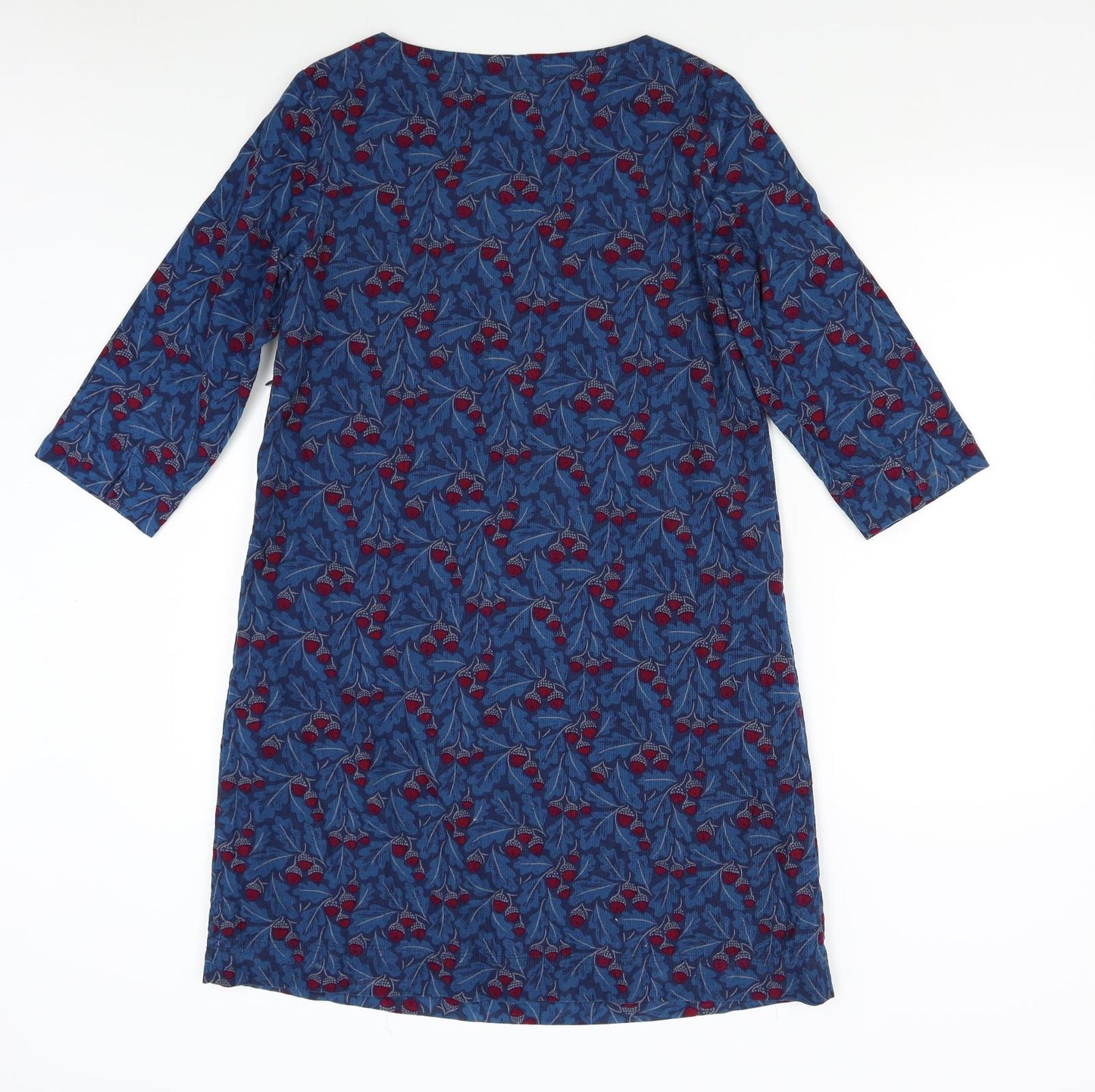 Seasalt Cornwall Womens Blue Floral  Slip Dress  Size 10