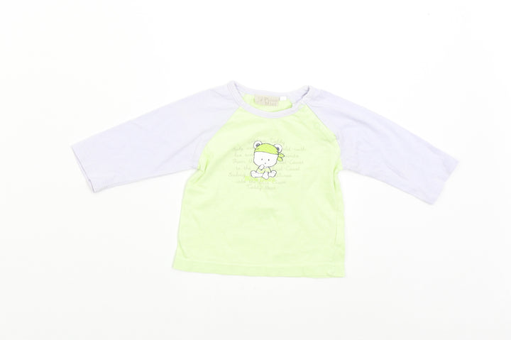Picco Mini Baby Green Basic T-Shirt Size 3-6 Months - Captain Teddy