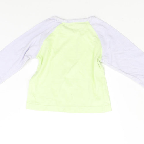 Picco Mini Baby Green   Basic T-Shirt Size 3-6 Months  - Captain Teddy