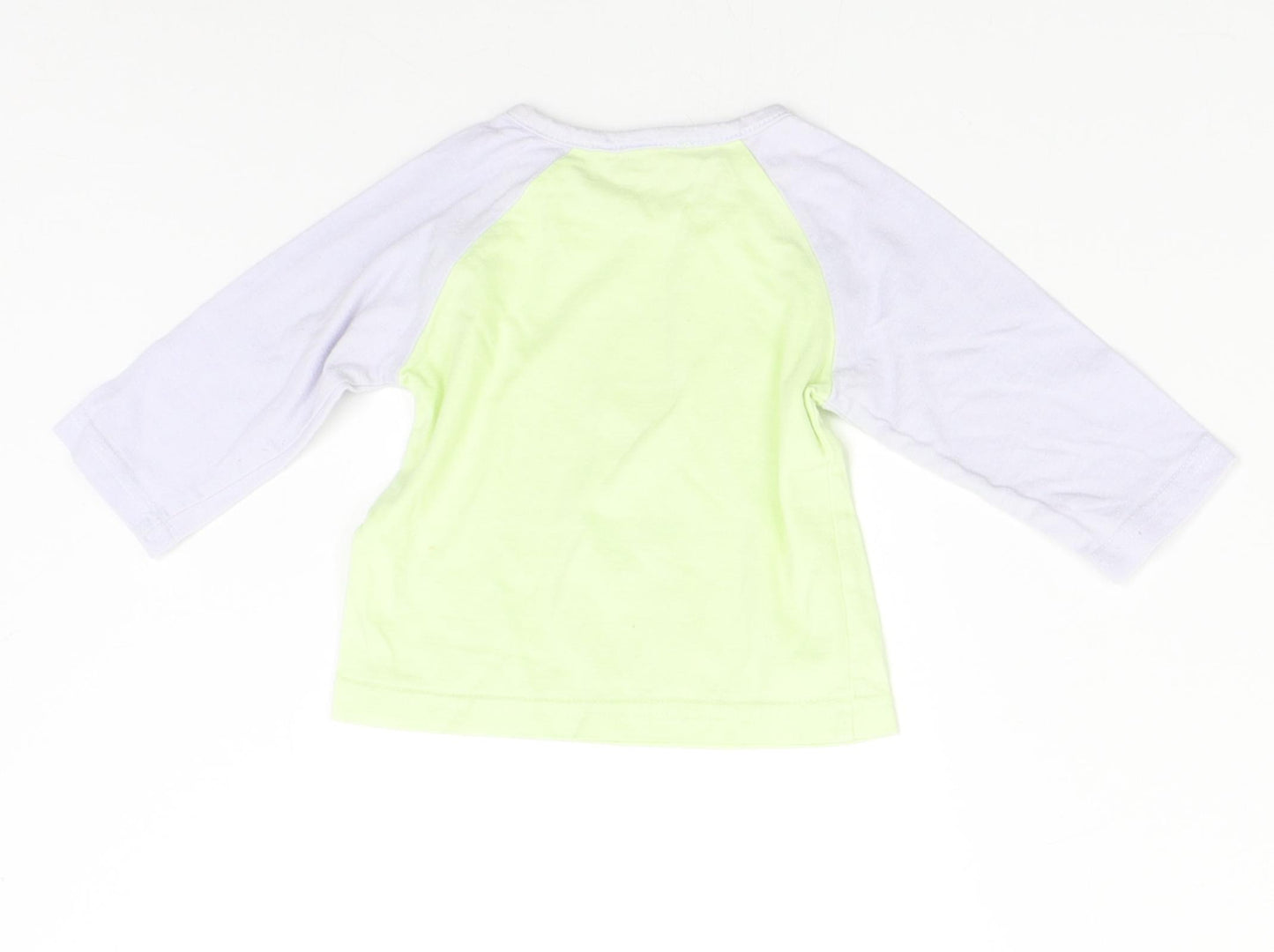 Picco Mini Baby Green   Basic T-Shirt Size 3-6 Months  - Captain Teddy