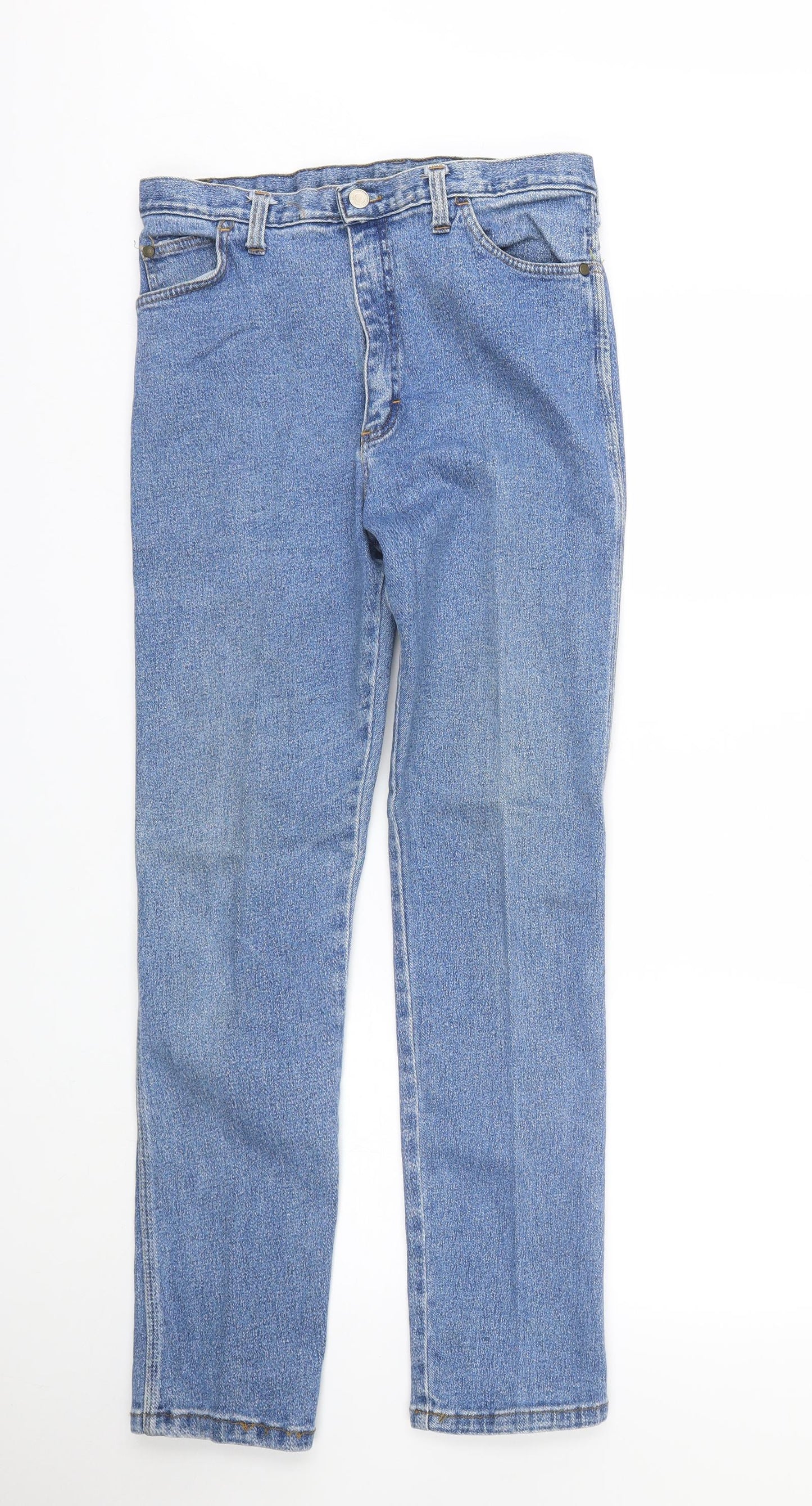 Cosmic Womens Blue  Denim Straight Jeans Size 34 L29 in