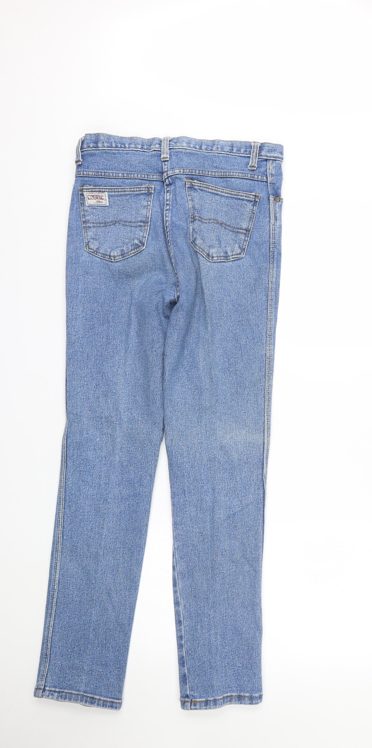 Cosmic Womens Blue  Denim Straight Jeans Size 34 L29 in