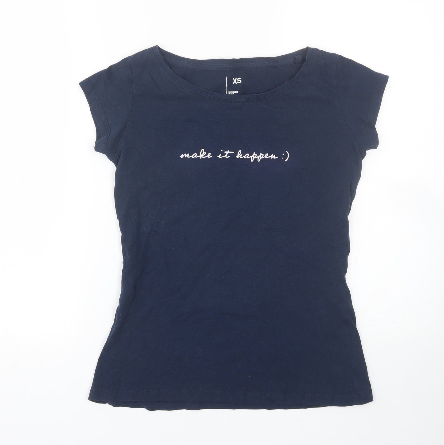 Diverse RED line Womens Blue   Basic T-Shirt Size XS