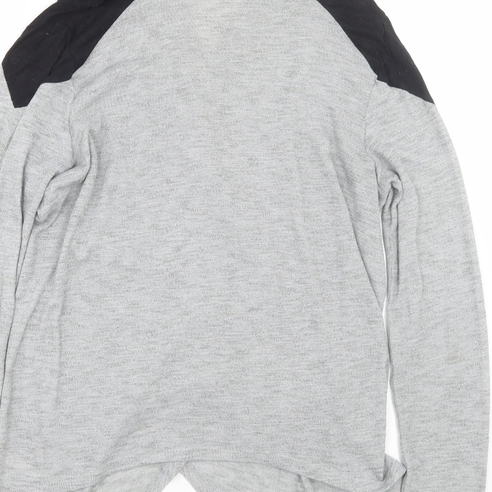 Papaya Womens Grey   Cardigan Jumper Size 14