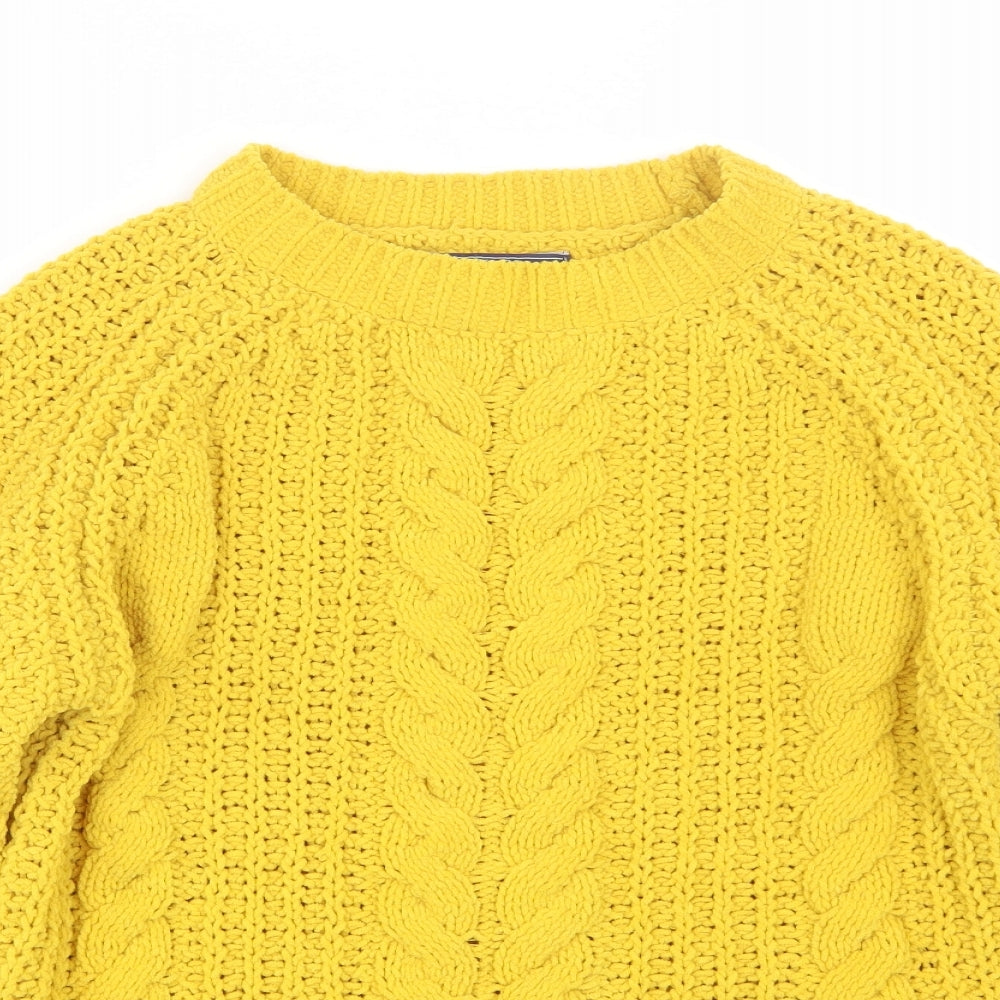 Joules Womens Yellow   Pullover Jumper Size 10