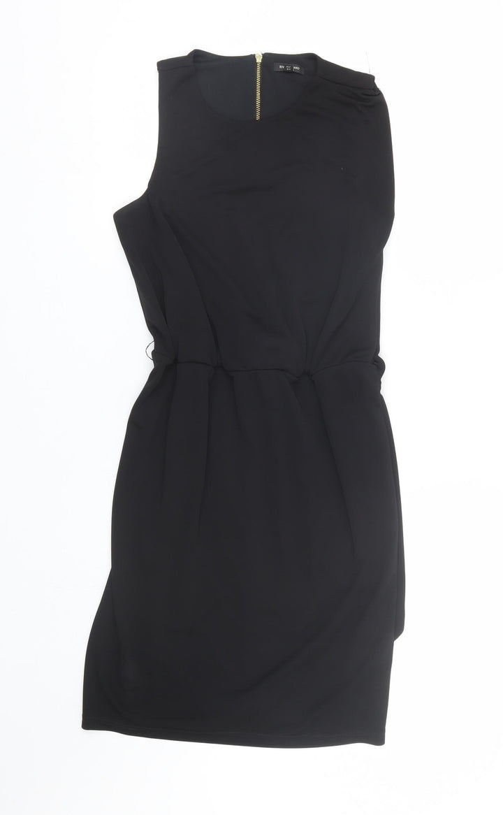 River Island Womens Black   Wrap Dress  Size 8