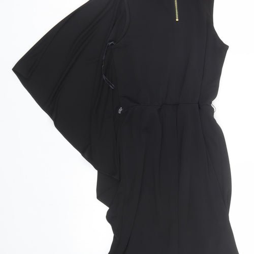 River Island Womens Black   Wrap Dress  Size 8
