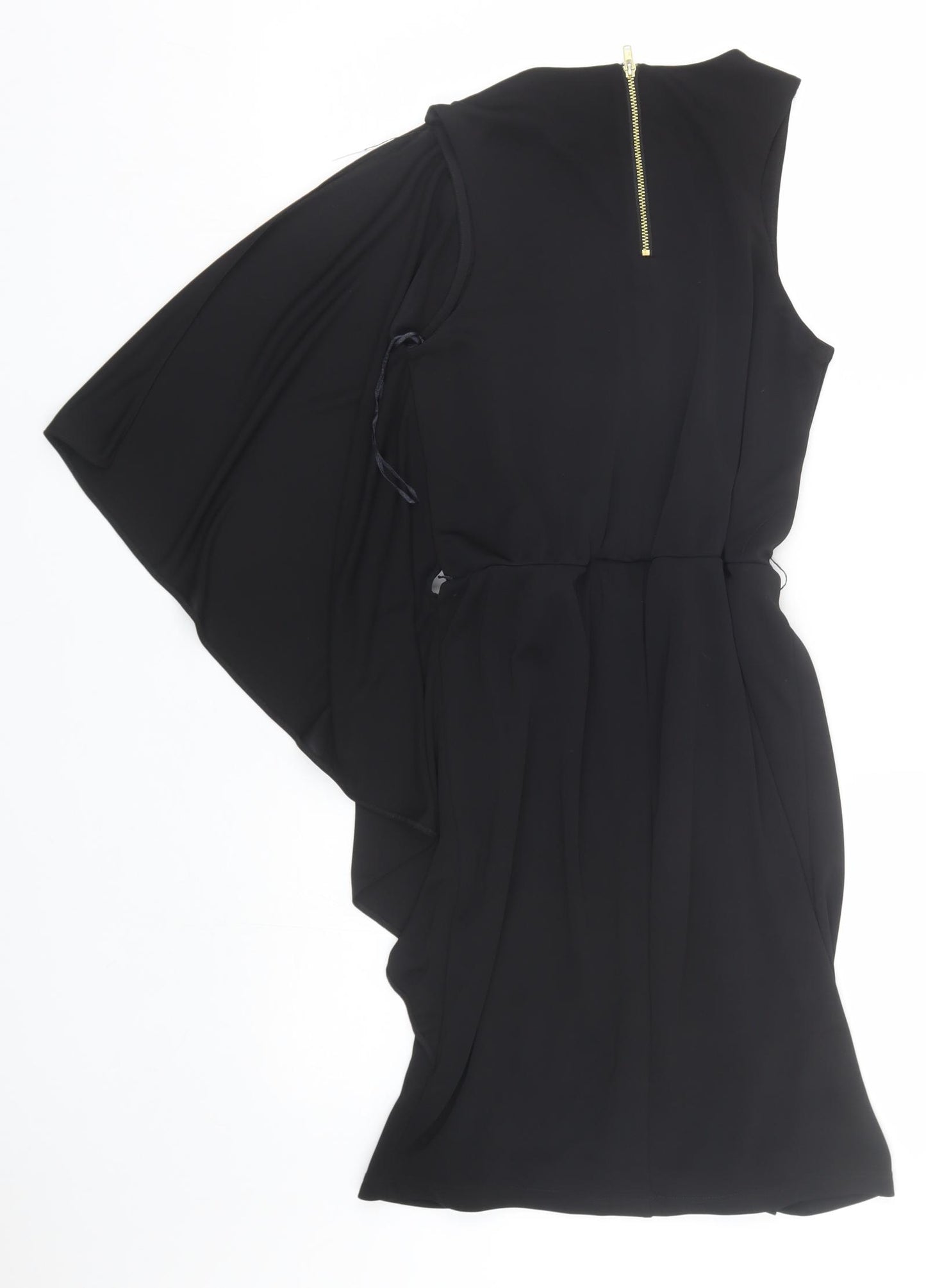 River Island Womens Black   Wrap Dress  Size 8