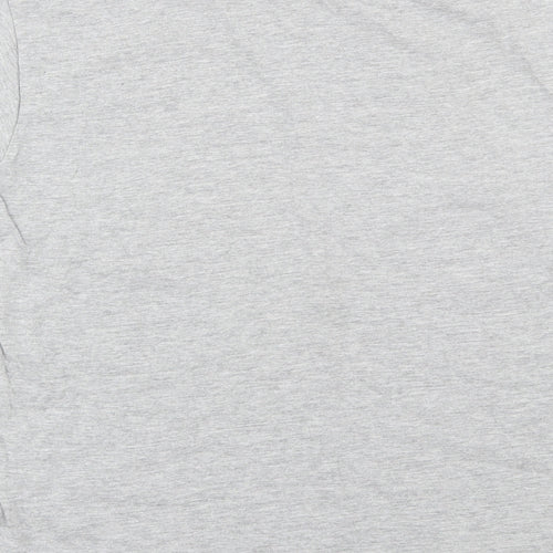 Stars & Stripes Boys Grey   Basic T-Shirt Size 12-13 Years