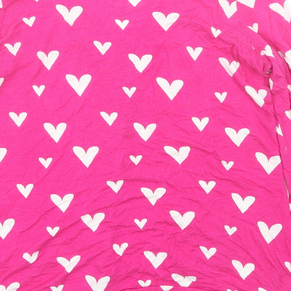 Be You Womens Pink Polka Dot  Cardigan Jumper Size 12