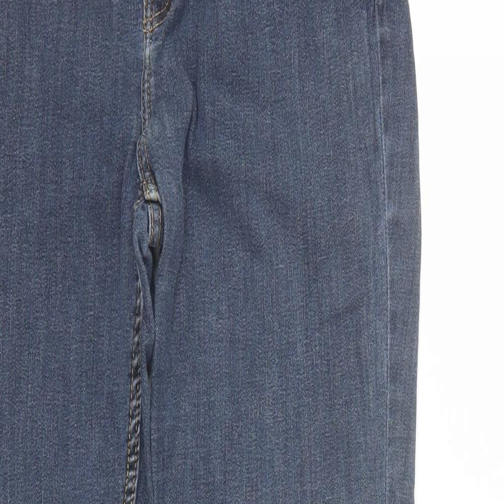 Zara Womens Blue  Denim Jegging Jeans Size 12 L28 in