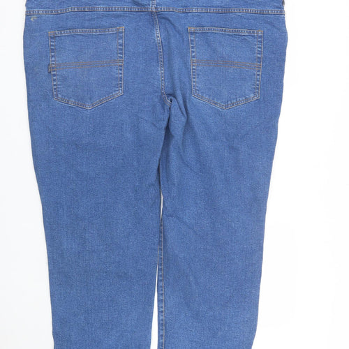 Union Blue Mens Blue  Denim Skinny Jeans Size 52 in L28 in