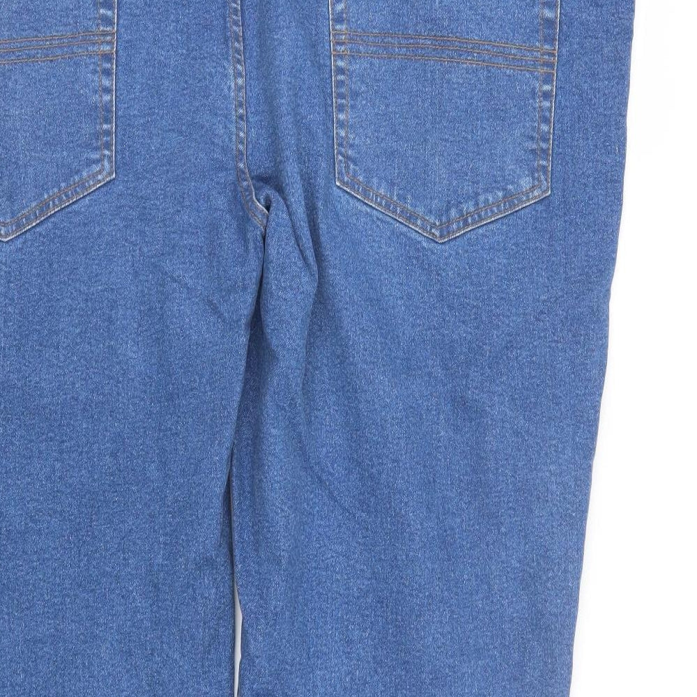Union Blue Mens Blue  Denim Skinny Jeans Size 52 in L28 in
