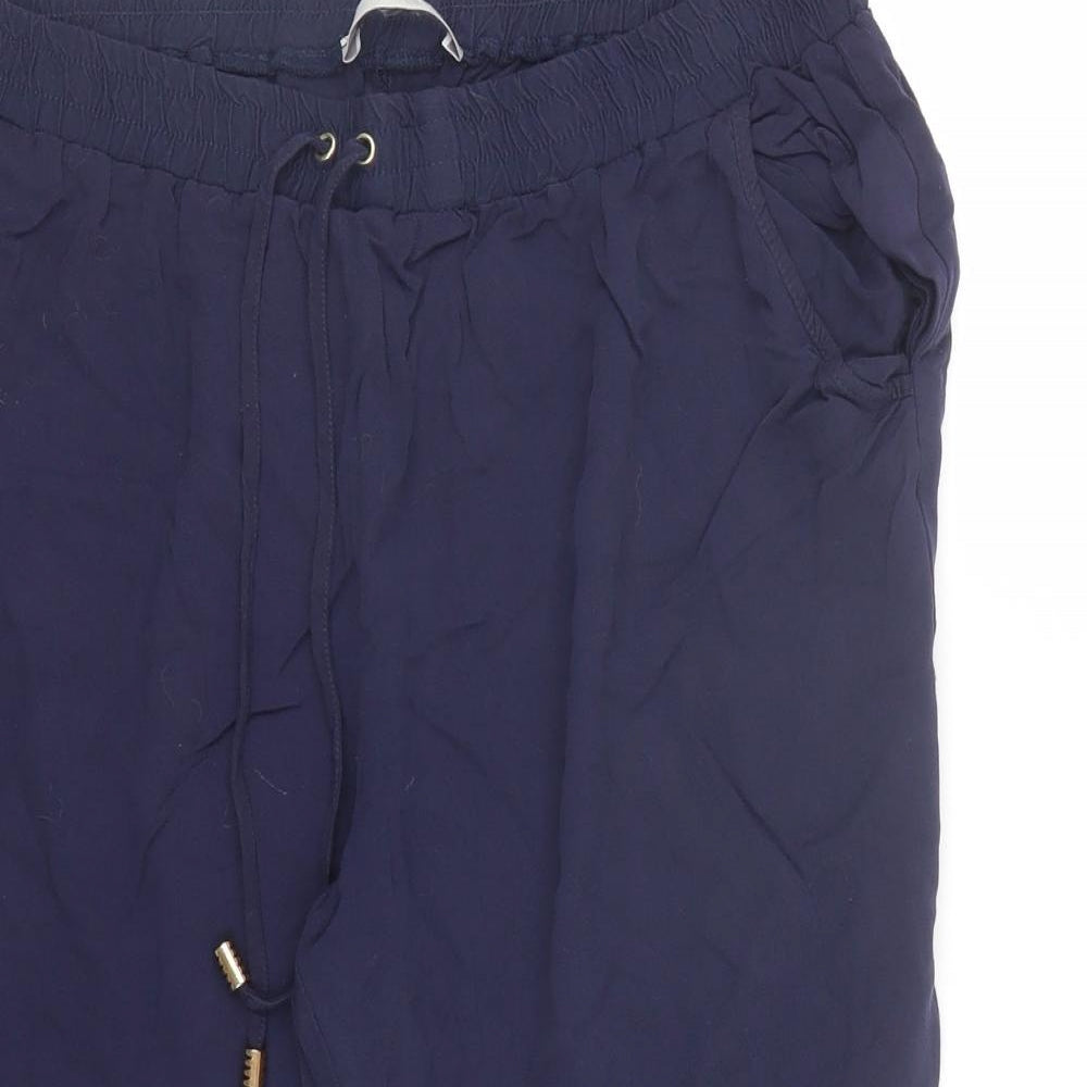 George Womens Blue   Cut-Off Shorts Size 18