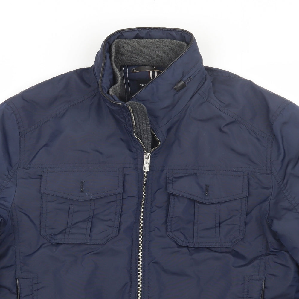 Westburys Womens Blue   Overcoat Coat Size 10
