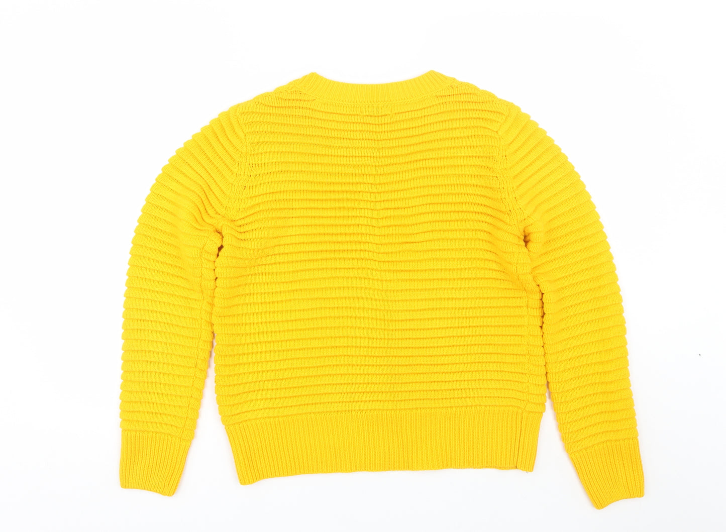 Papaya Womens Yellow   Pullover Jumper Size M
