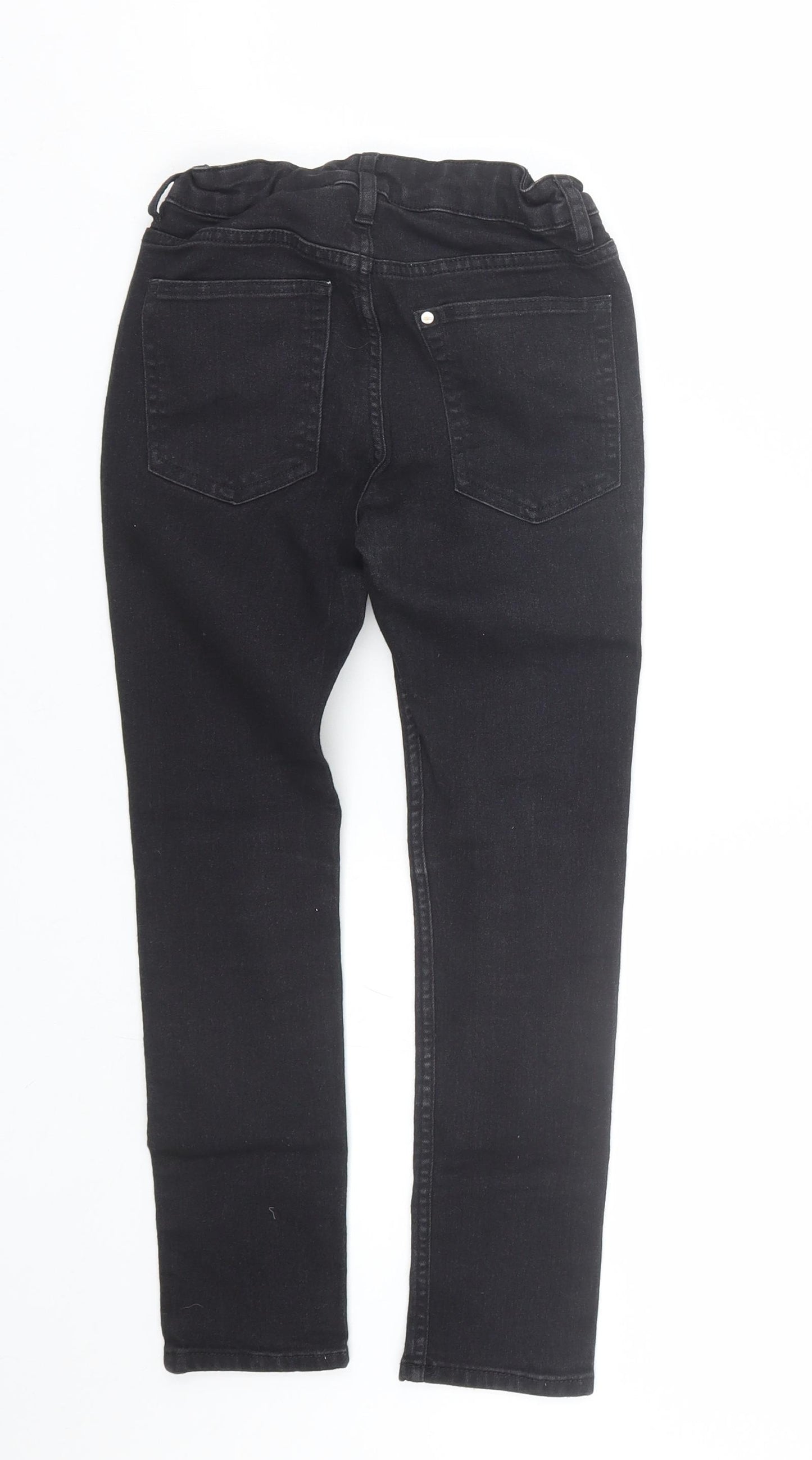 H&M Boys Black  Denim Skinny Jeans Size 9-10 Years