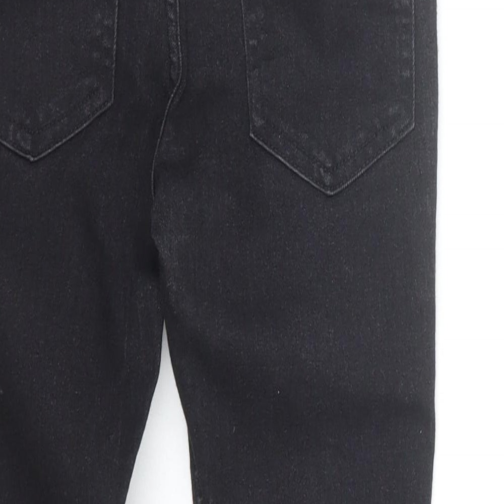 H&M Boys Black  Denim Skinny Jeans Size 9-10 Years