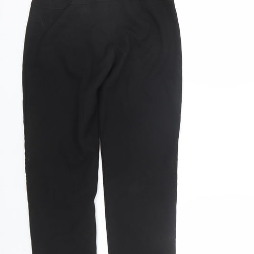 Florenceroby Womens Black   Trousers  Size 8 L27 in