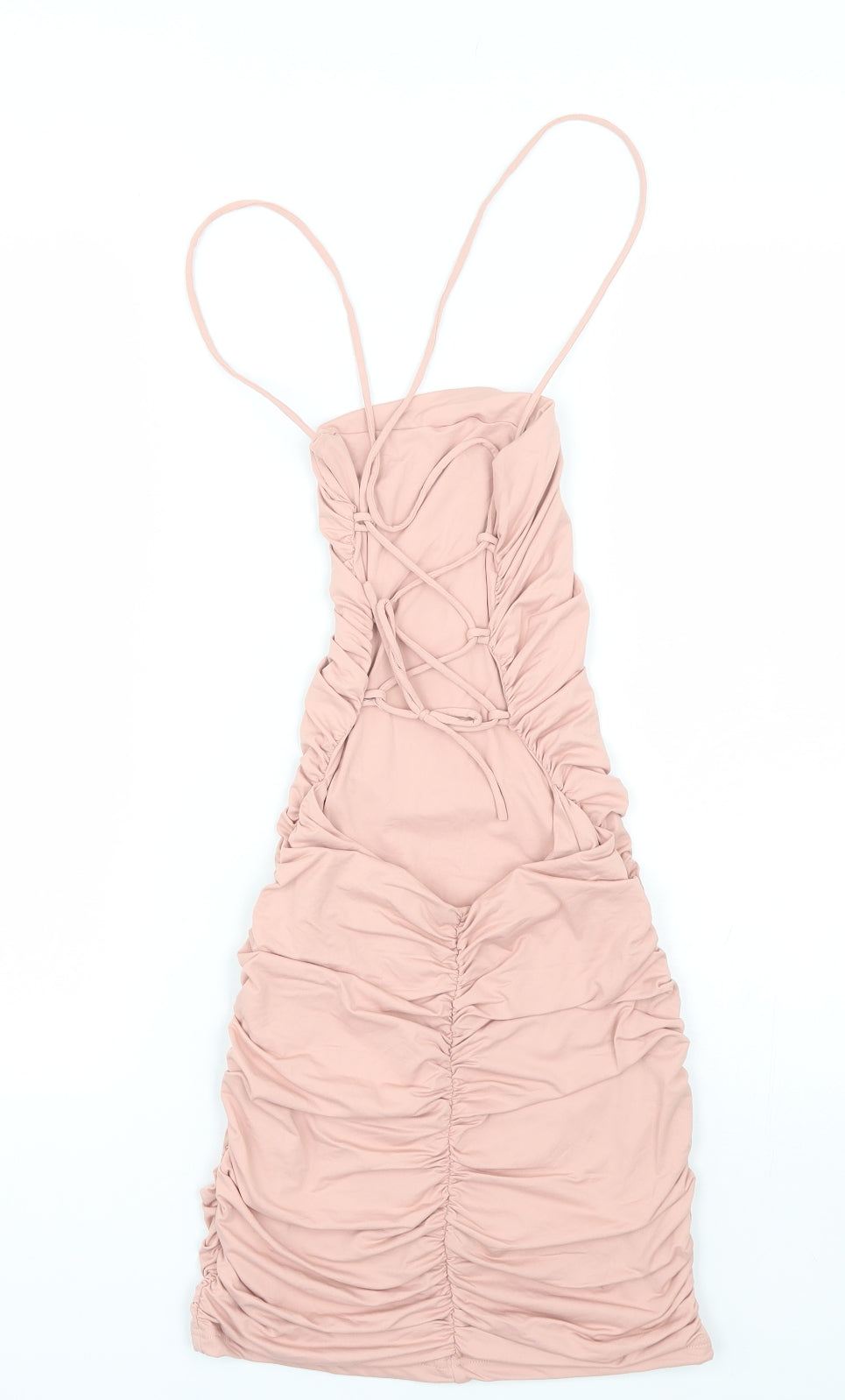 Babyboo Womens Pink   Wrap Dress  Size S