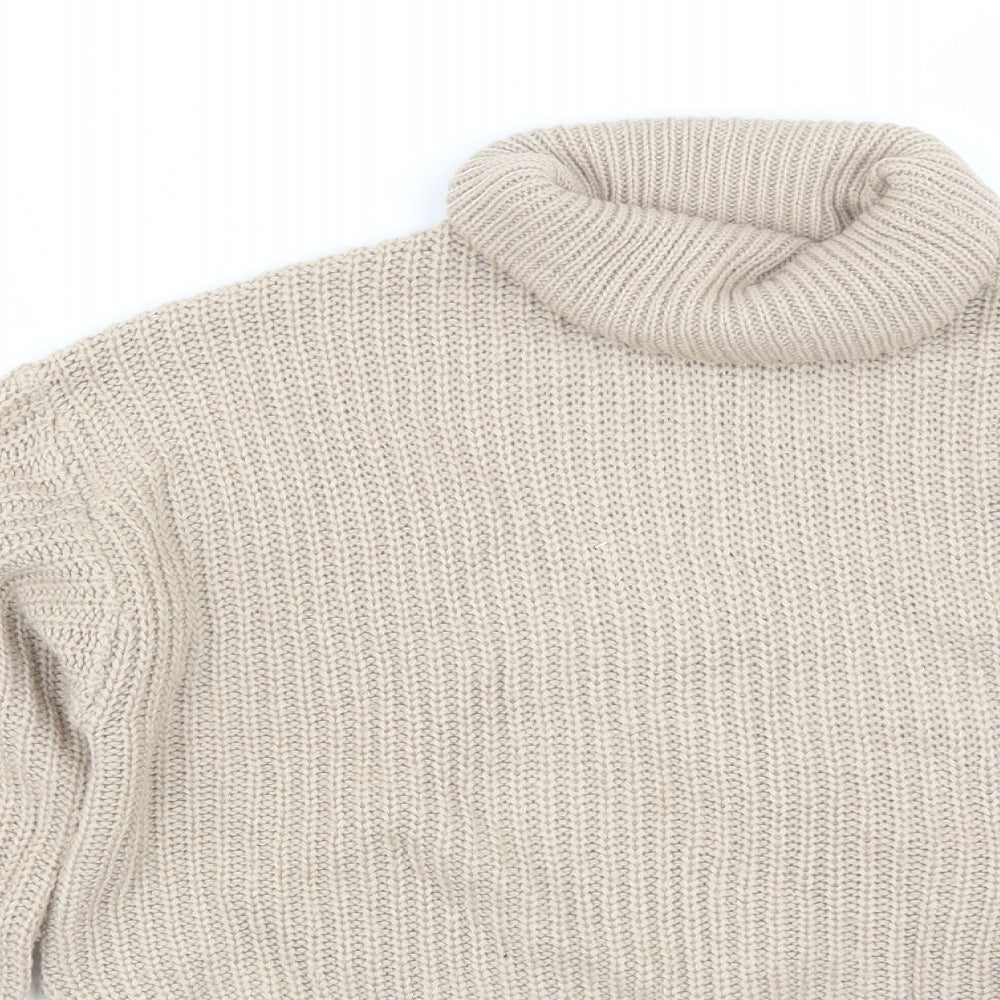 Missguided Womens Brown   Pullover Jumper Size S