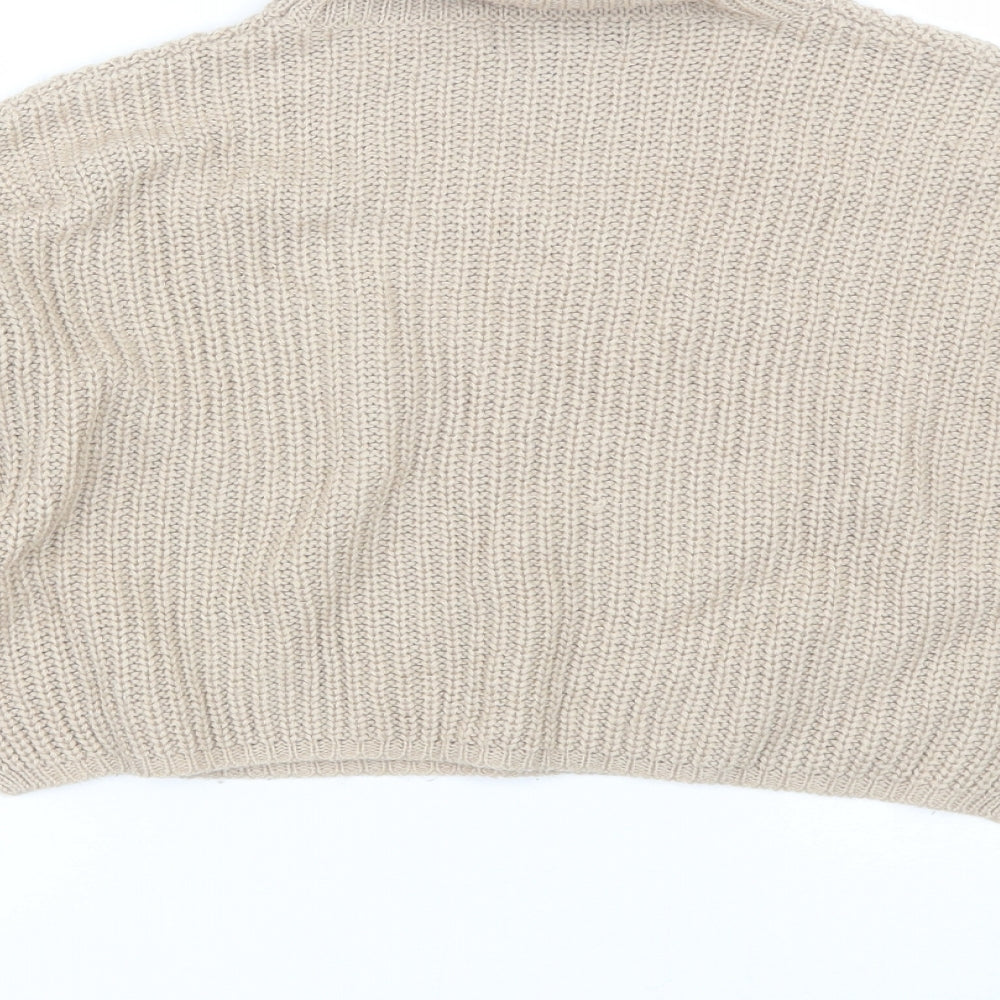 Missguided Womens Brown   Pullover Jumper Size S