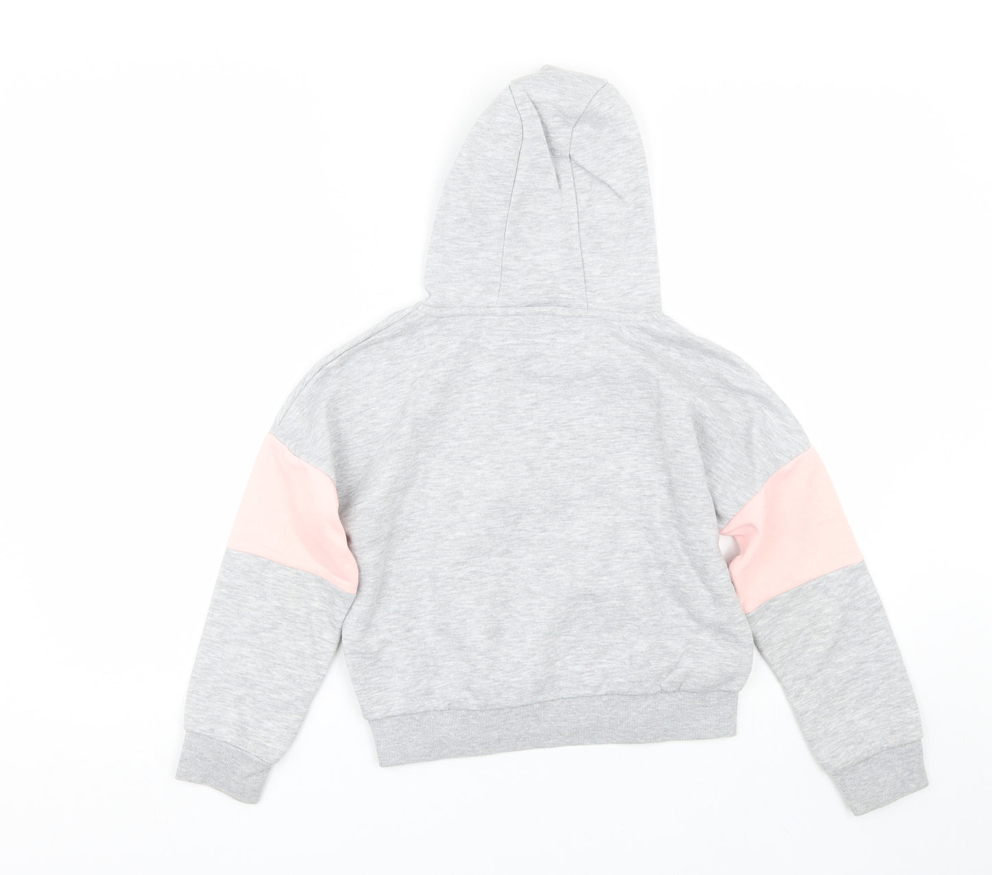 Primark Girls Grey   Pullover Hoodie Size 8-9 Years