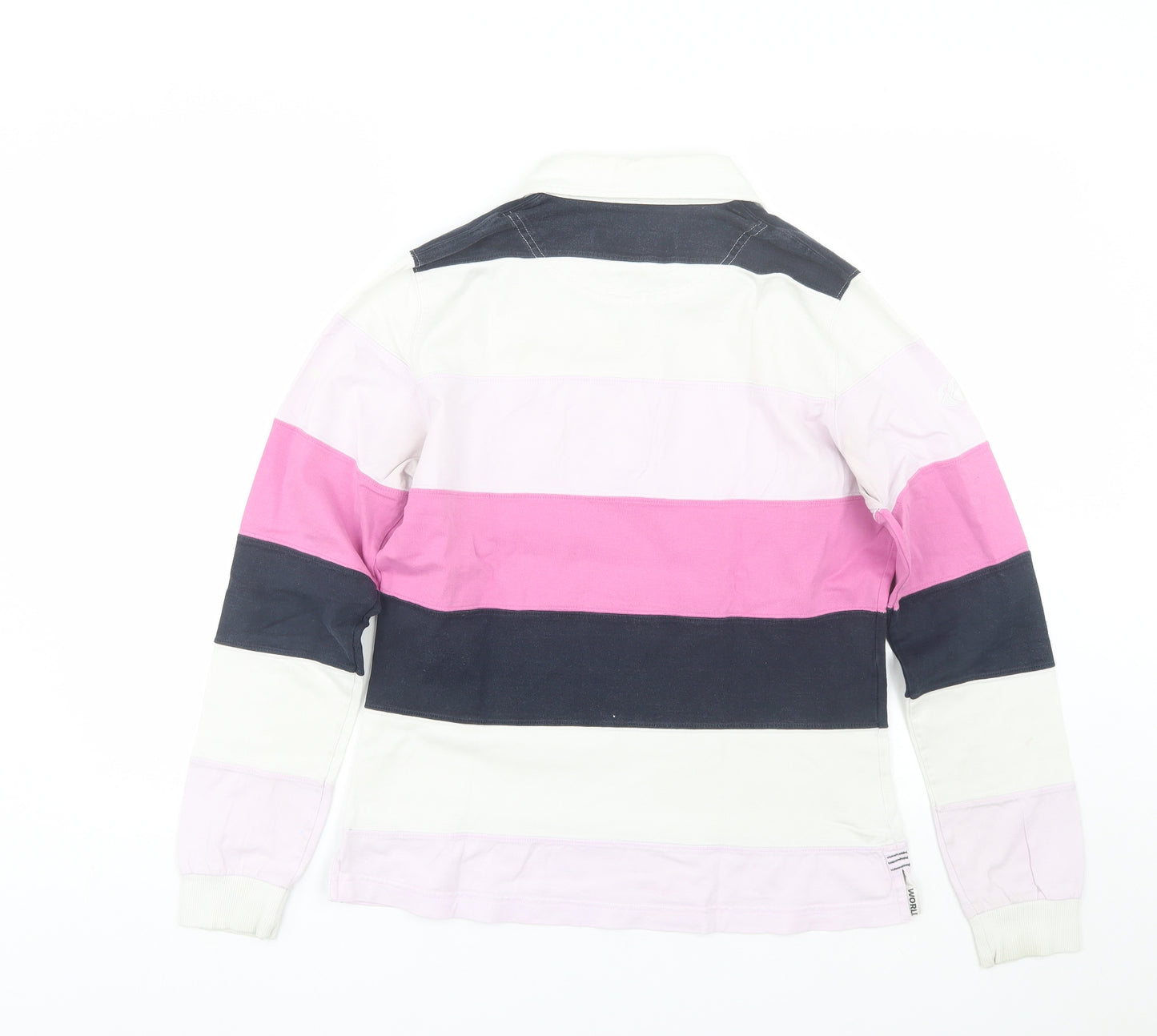Rugby World Cup 2011 Womens Multicoloured Striped  Basic Polo Size 12  - Rugby World Cup 2011