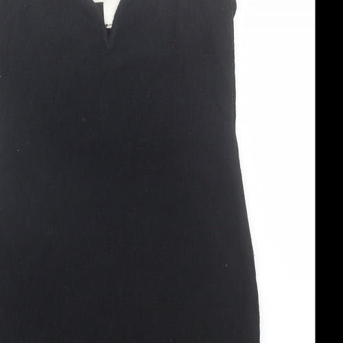 H&M Womens Black   Wrap Dress  Size S