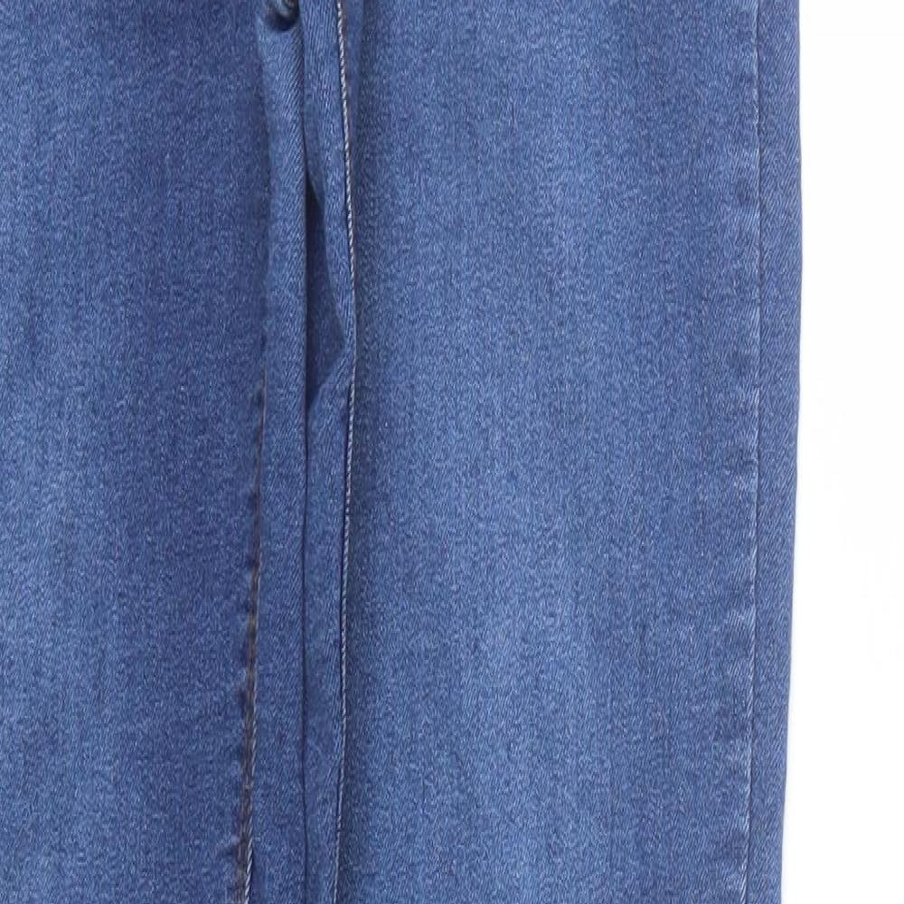 Primark Womens Blue  Denim Skinny Jeans Size 12 L31 in
